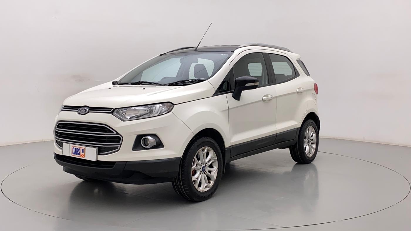 2017 Ford Ecosport TITANIUM 1.5L DIESEL, Diesel, Manual, 87,108 km, Left Front Diagonal
