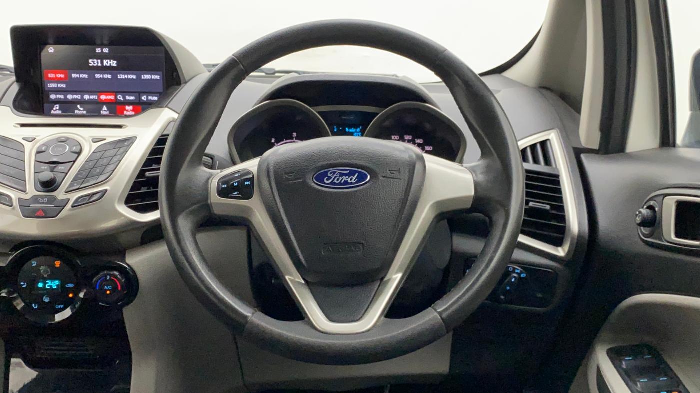 2017 Ford Ecosport TITANIUM 1.5L DIESEL, Diesel, Manual, 87,108 km, Steering Wheel Close Up