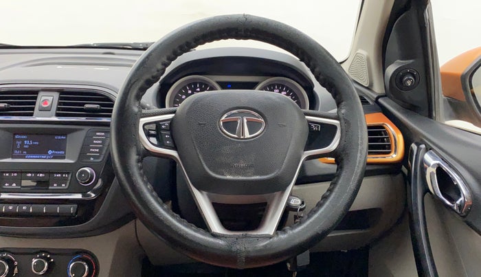 2017 Tata Tiago XZA PETROL, Petrol, Automatic, 94,294 km, Steering Wheel Close Up