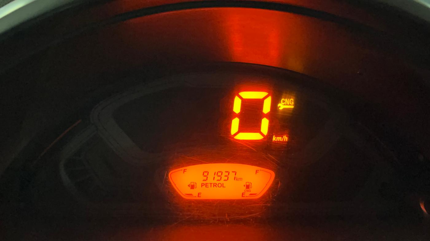 2021 Maruti S PRESSO LXI CNG, CNG, Manual, 91,944 km, Odometer Image