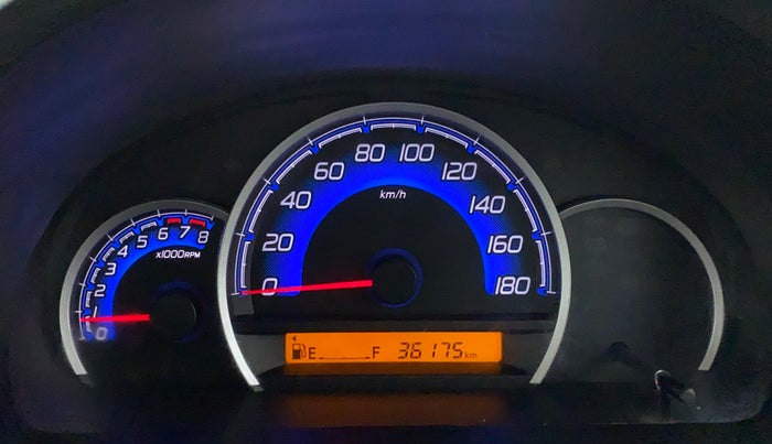 2017 Maruti Wagon R 1.0 VXI, Petrol, Manual, 36,700 km, Odometer Image