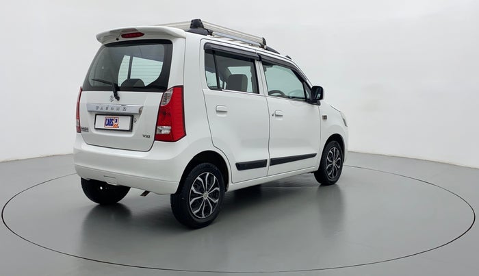2017 Maruti Wagon R 1.0 VXI, Petrol, Manual, 36,700 km, Right Back Diagonal