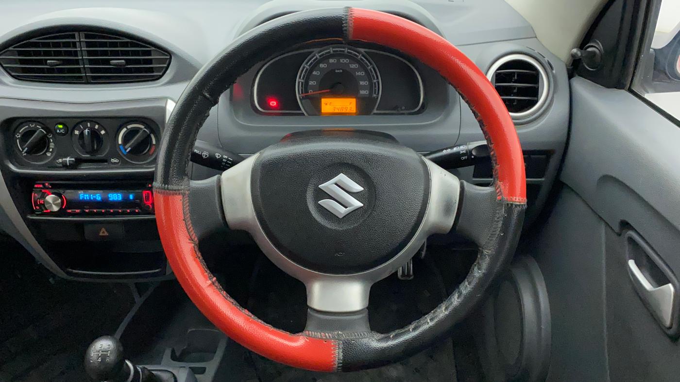 2013 Maruti Alto 800 LXI, Petrol, Manual, 34,893 km, Steering Wheel Close Up