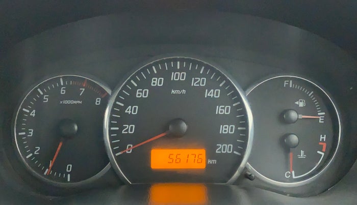 2010 Maruti Swift Dzire VXI, Petrol, Manual, 56,176 km, Odometer Image