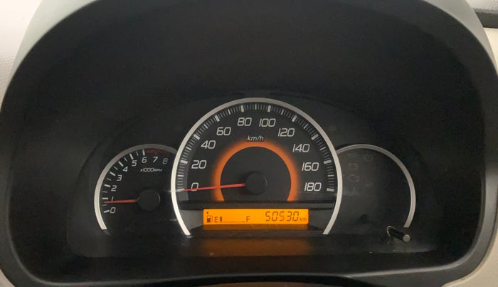 2013 Maruti Wagon R 1.0 VXI, Petrol, Manual, 50,519 km, Odometer Image