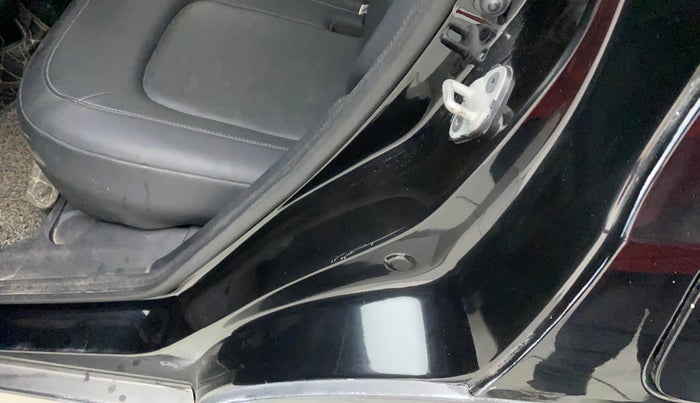 2022 Tata NEXON XZA PLUS (O) PETROL DARK EDITION, Petrol, Automatic, 11,788 km, Left C pillar - Minor scratches