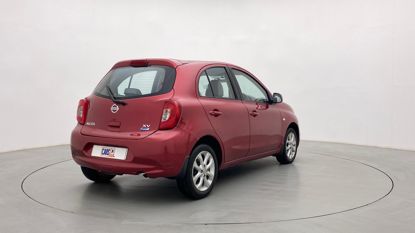 2016 Nissan Micra XV CVT, Petrol, Automatic, 1,14,496 km, Right Back Diagonal