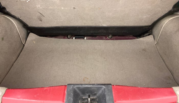 2016 Nissan Micra XV CVT, Petrol, Automatic, 1,14,496 km, Boot Inside