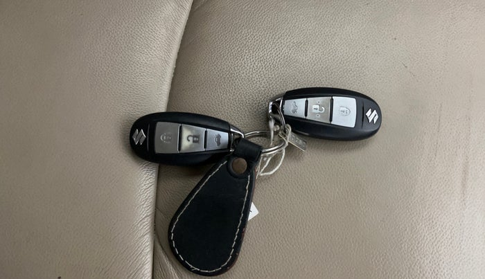 2018 Maruti Ciaz ALPHA  AT 1.4  PETROL, Petrol, Automatic, 62,609 km, Key Close Up