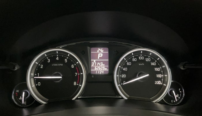 2018 Maruti Ciaz ALPHA  AT 1.4  PETROL, Petrol, Automatic, 62,609 km, Odometer Image