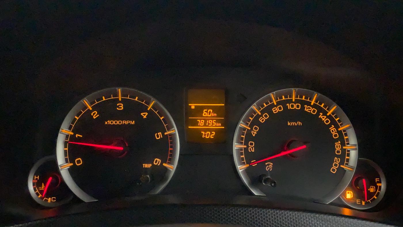 2017 Maruti Swift VDI, Diesel, Manual, 78,353 km, Odometer Image