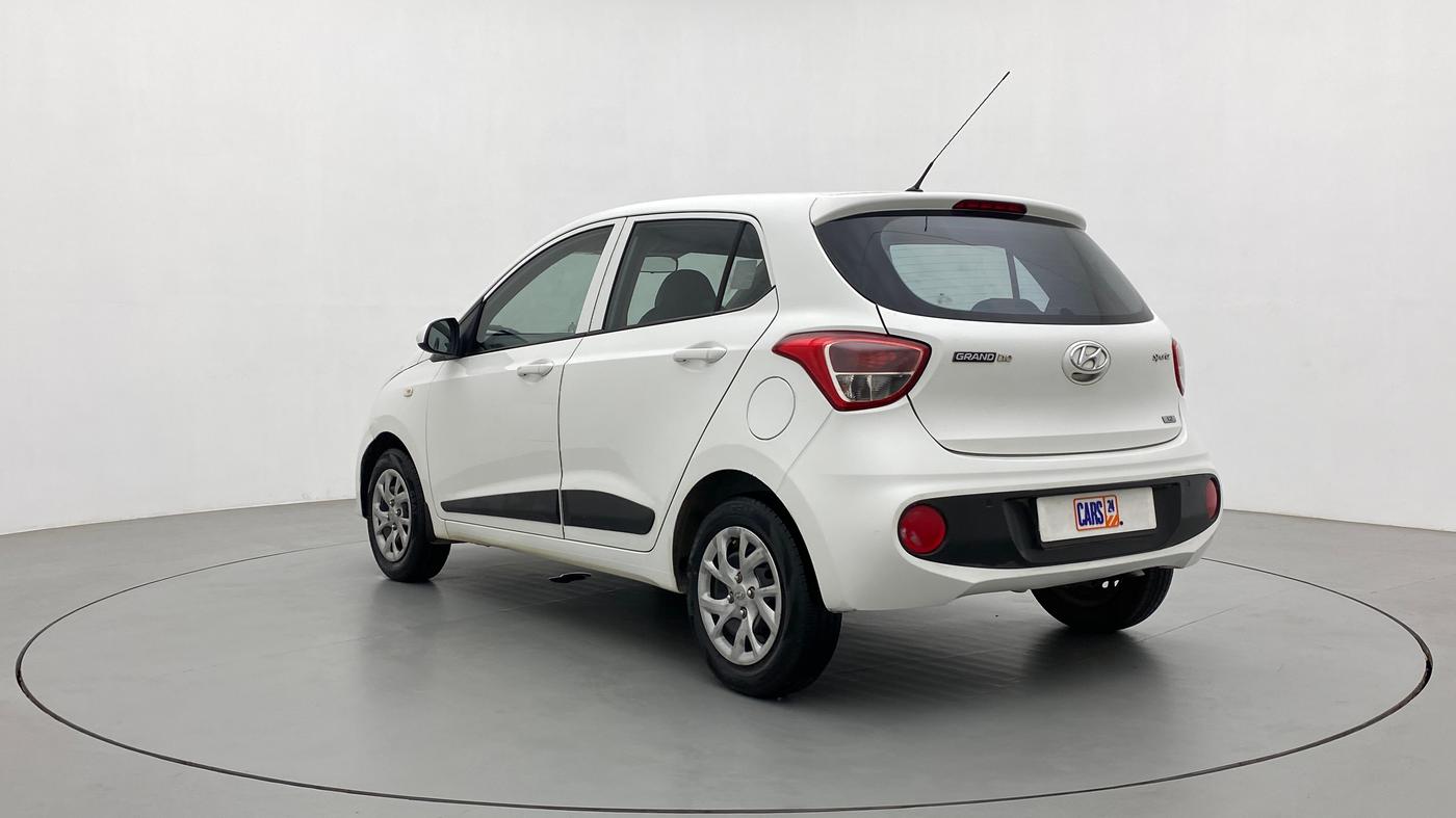 2017 Hyundai Grand i10 SPORTZ 1.2 KAPPA VTVT, Petrol, Manual, 66,163 km, Left Back Diagonal