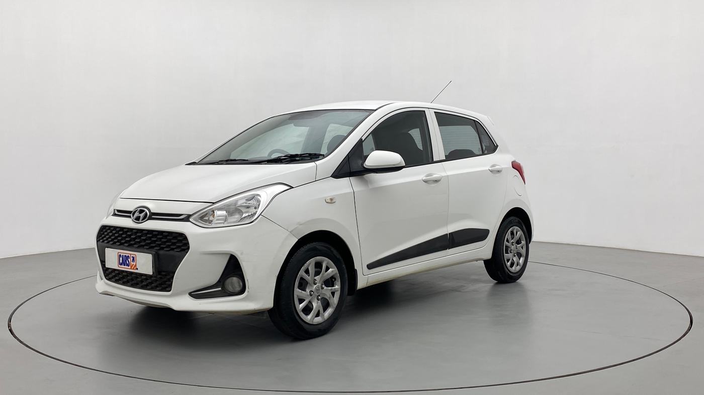 2017 Hyundai Grand i10 SPORTZ 1.2 KAPPA VTVT, Petrol, Manual, 66,163 km, Left Front Diagonal