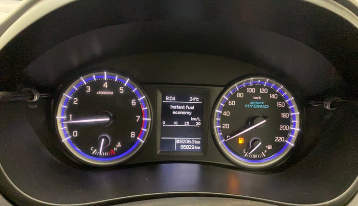2020 Maruti S Cross ZETA 1.5, Petrol, Manual, 86,824 km, Odometer Image