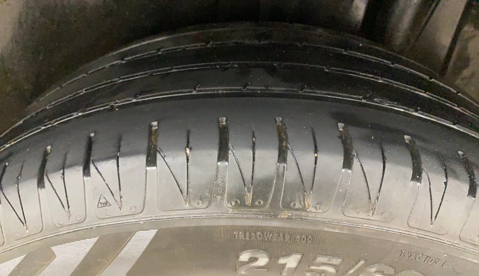 2020 Maruti S Cross ZETA 1.5, Petrol, Manual, 86,824 km, Left Rear Tyre Tread