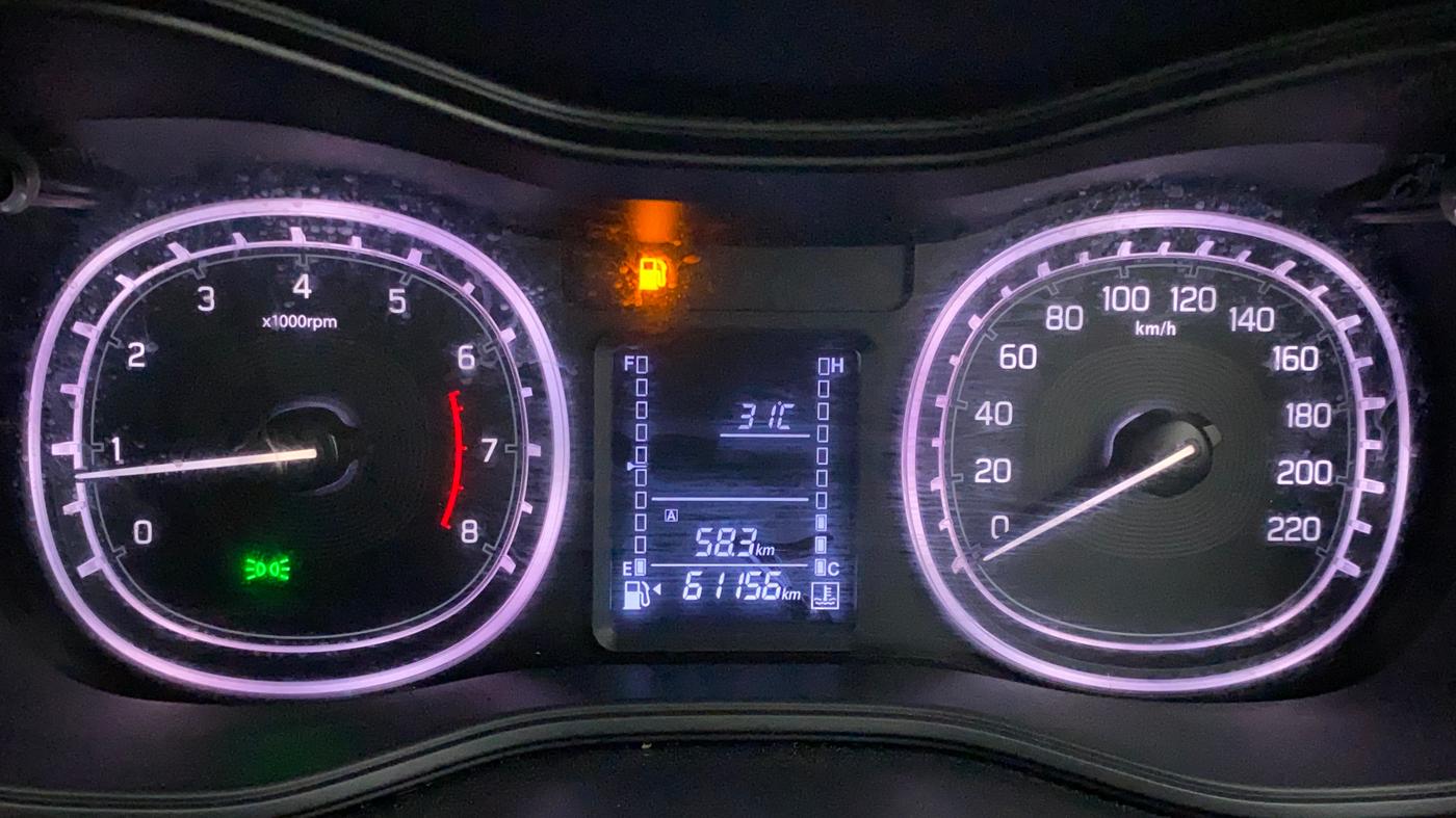 2020 Maruti Vitara Brezza ZXI PLUS, Petrol, Manual, 61,156 km, Odometer Image