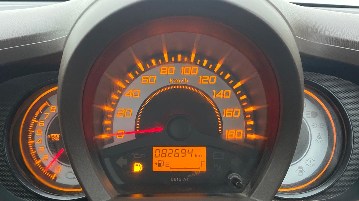 2012 Honda Brio S MT, Petrol, Manual, 82,694 km, Odometer Image