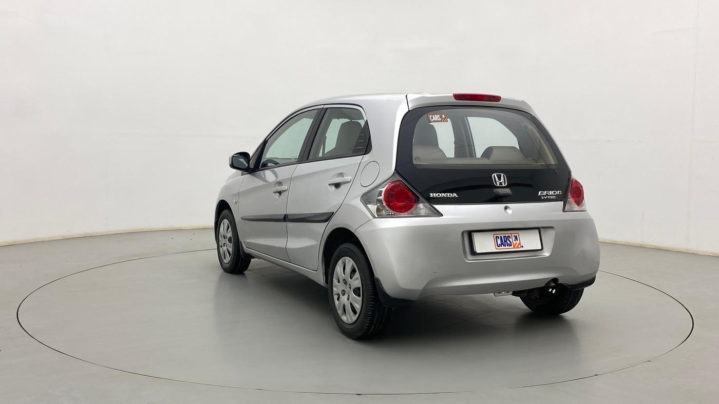 2012 Honda Brio S MT, Petrol, Manual, 82,694 km, Left Back Diagonal