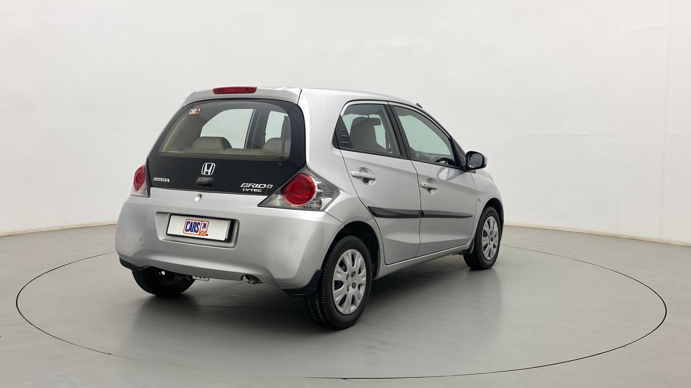2012 Honda Brio S MT, Petrol, Manual, 82,694 km, Right Back Diagonal