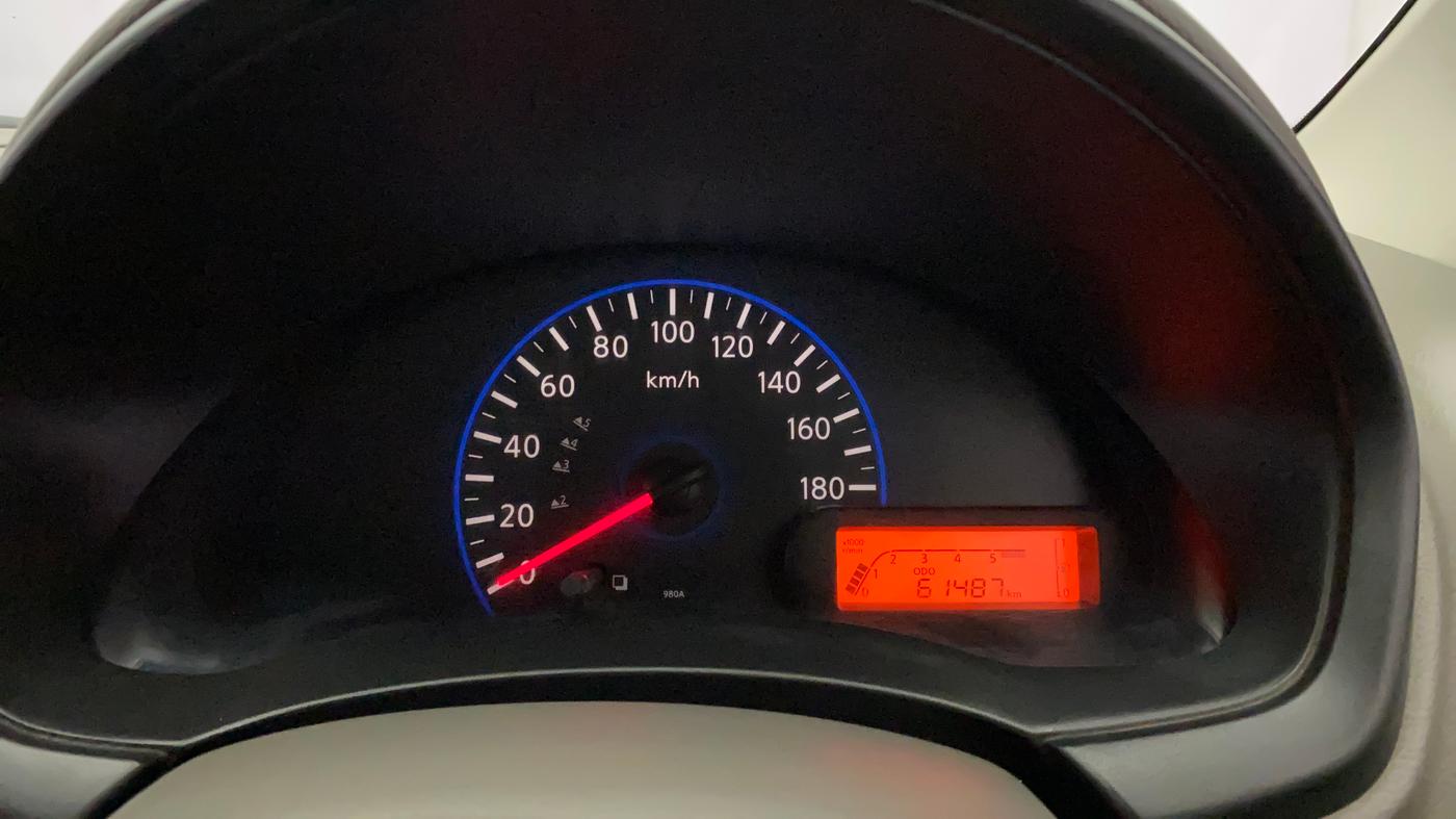 2014 Datsun Go T, Petrol, Manual, 61,499 km, Odometer Image