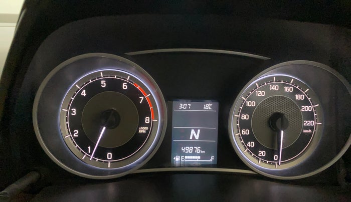 2020 Maruti Dzire ZXI AMT, Petrol, Automatic, 49,876 km, Odometer Image