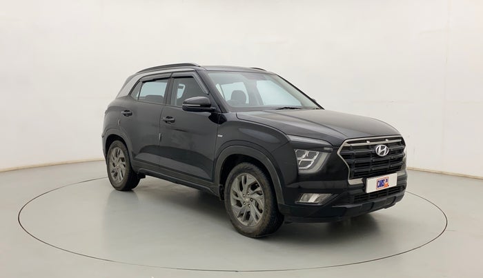 2020 Hyundai Creta SX (O) 1.4 TURBO DCT, Petrol, Automatic, 48,344 km, Right Front Diagonal