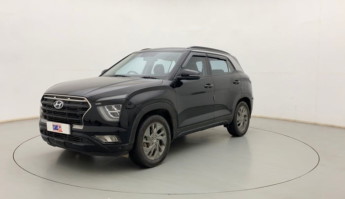 2020 Hyundai Creta SX (O) 1.4 TURBO DCT, Petrol, Automatic, 48,344 km, Left Front Diagonal