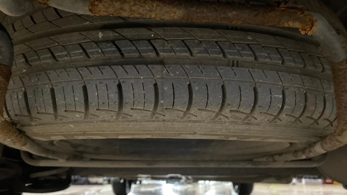 2018 Maruti Ertiga VXI CNG, CNG, Manual, 47,242 km, Spare Tyre