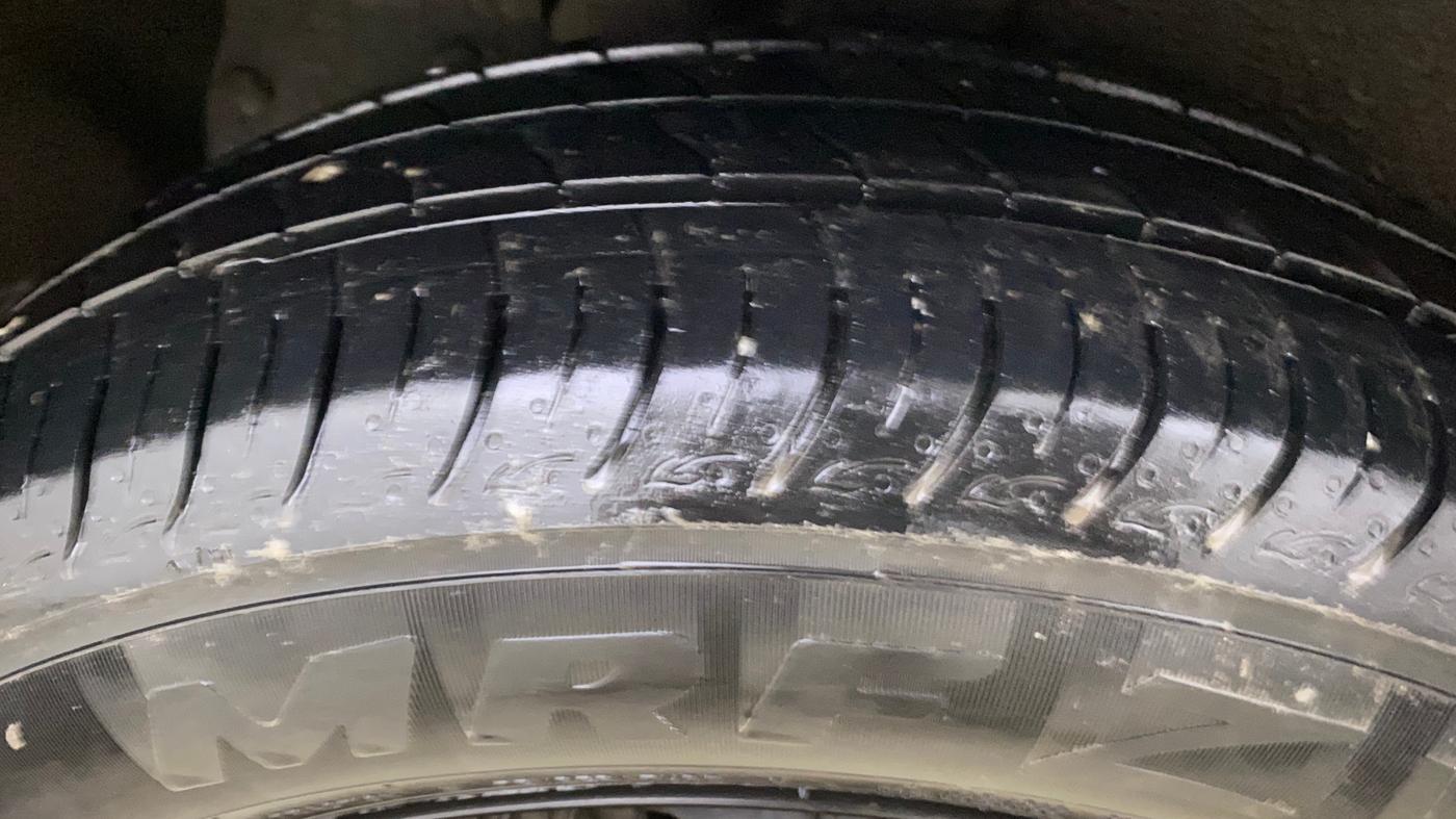 2018 Maruti Ertiga VXI CNG, CNG, Manual, 47,242 km, Right Rear Tyre Tread