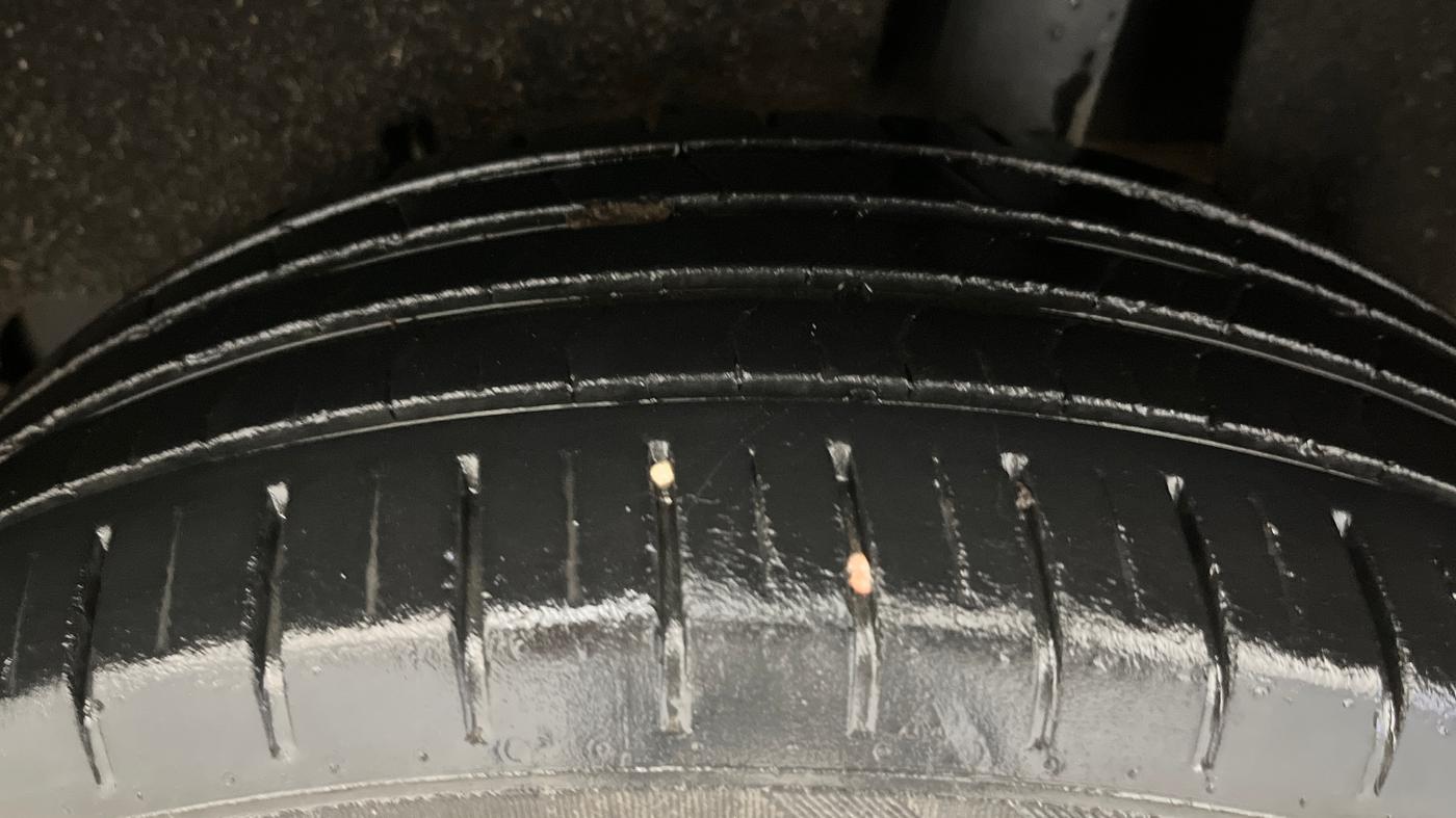 2021 Maruti Baleno ZETA CVT PETROL 1.2, Petrol, Automatic, 29,615 km, Left Rear Tyre Tread