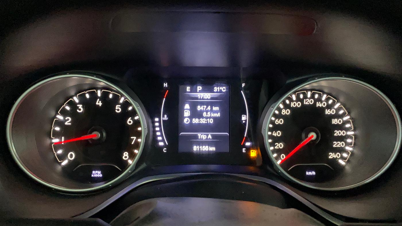 2020 Jeep Compass LIMITED PLUS PETROL AT, Petrol, Automatic, 81,155 km, Odometer Image