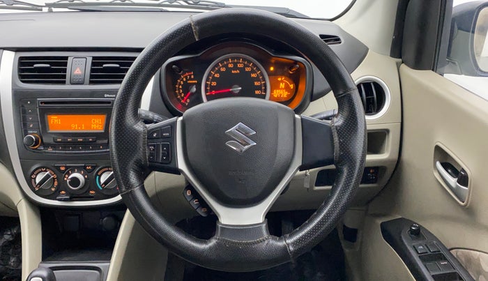 2016 Maruti Celerio ZXI AMT, Petrol, Automatic, 69,565 km, Steering Wheel Close Up