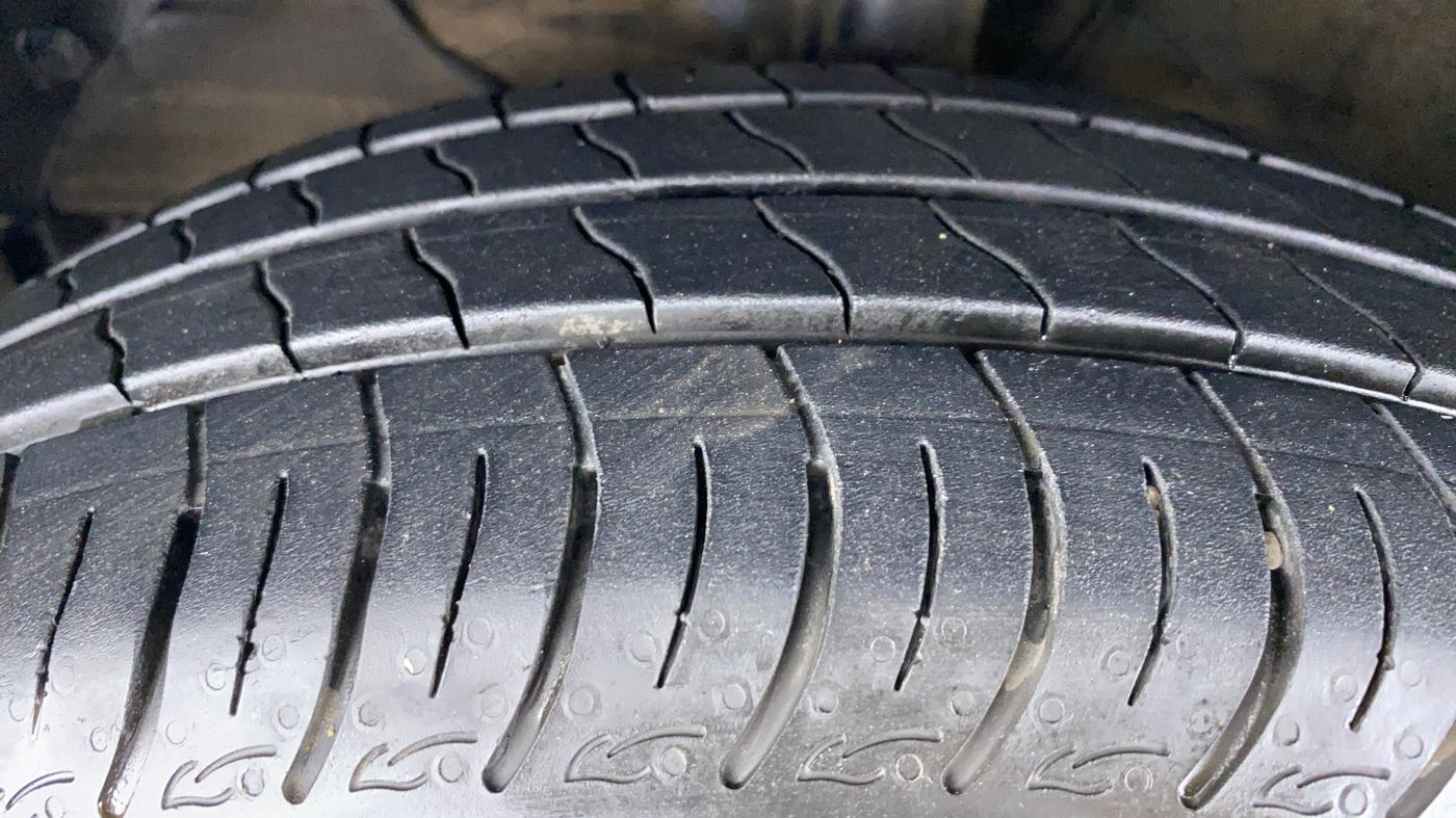 2019 Maruti Baleno DELTA 1.2 K12, Petrol, Manual, 26,515 km, Left Front Tyre Tread