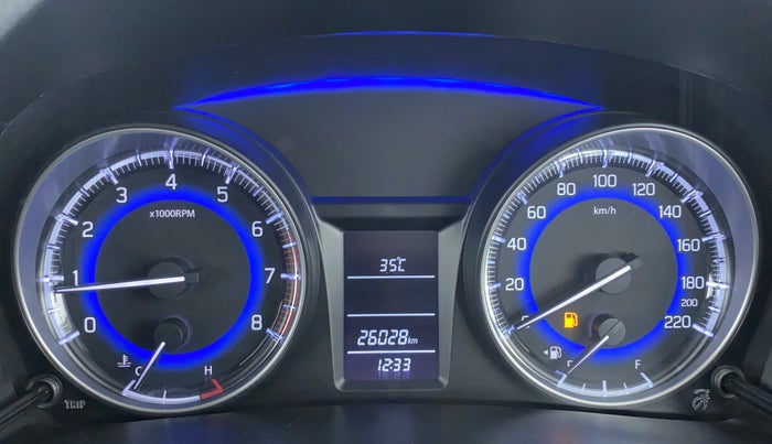 2019 Maruti Baleno DELTA 1.2 K12, Petrol, Manual, 26,515 km, Odometer Image