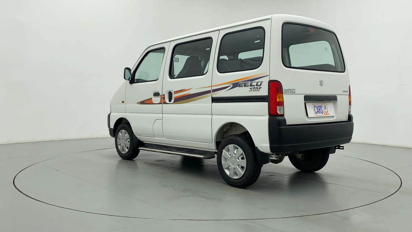 2020 Maruti Eeco 5 STR WITH AC PLUSHTR, Petrol, Manual, 4,572 km, Left Back Diagonal (45- Degree) View