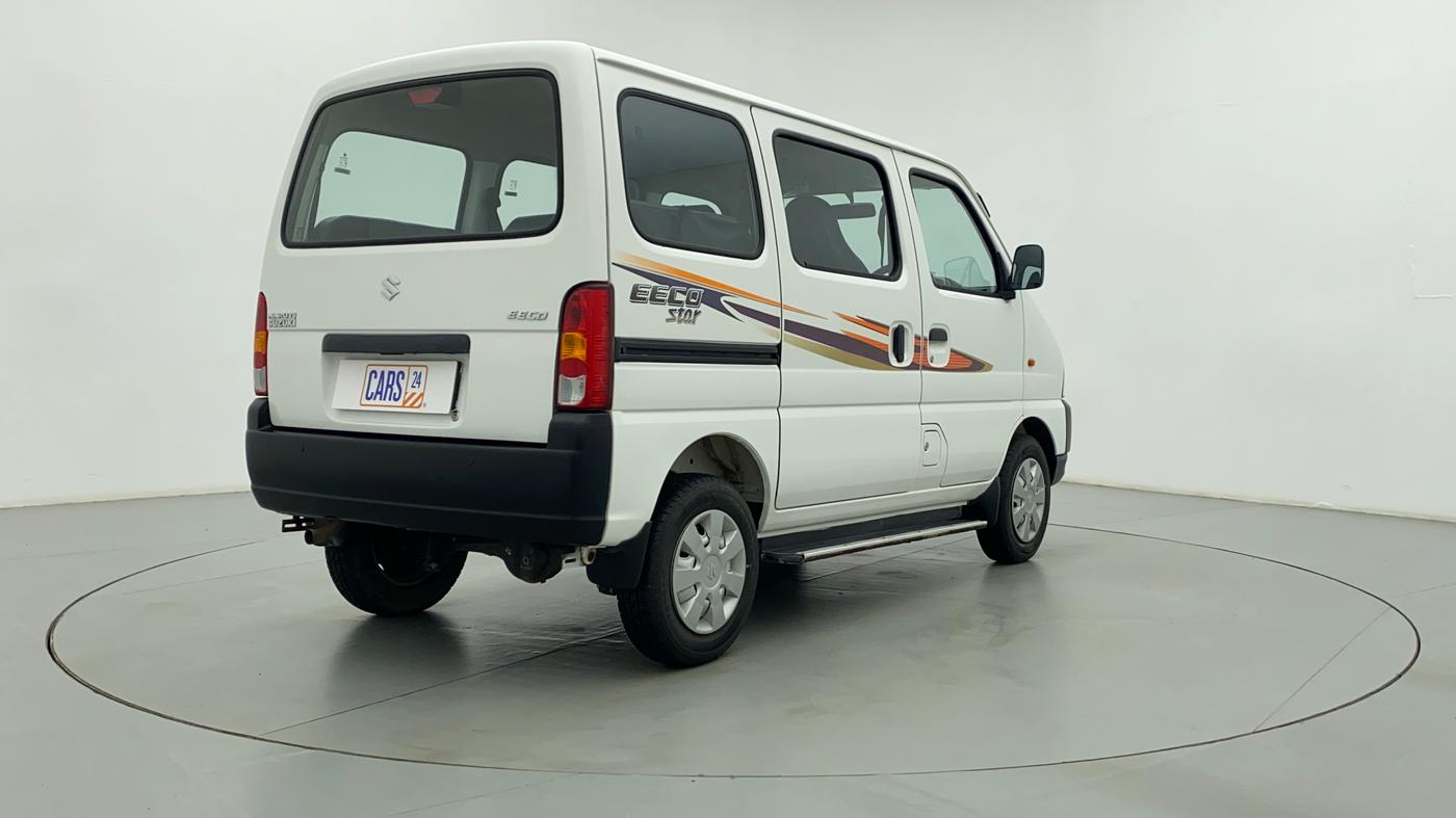 2020 Maruti Eeco 5 STR WITH AC PLUSHTR, Petrol, Manual, 4,572 km, Right Back Diagonal (45- Degree) View