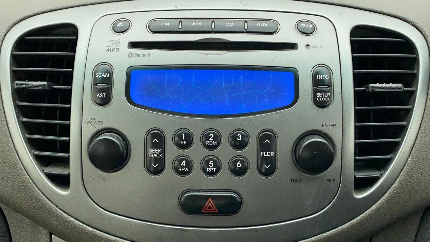 2010 Hyundai i10 SPORTZ (O) 1.2, Petrol, Manual, 91,968 km, Infotainment System