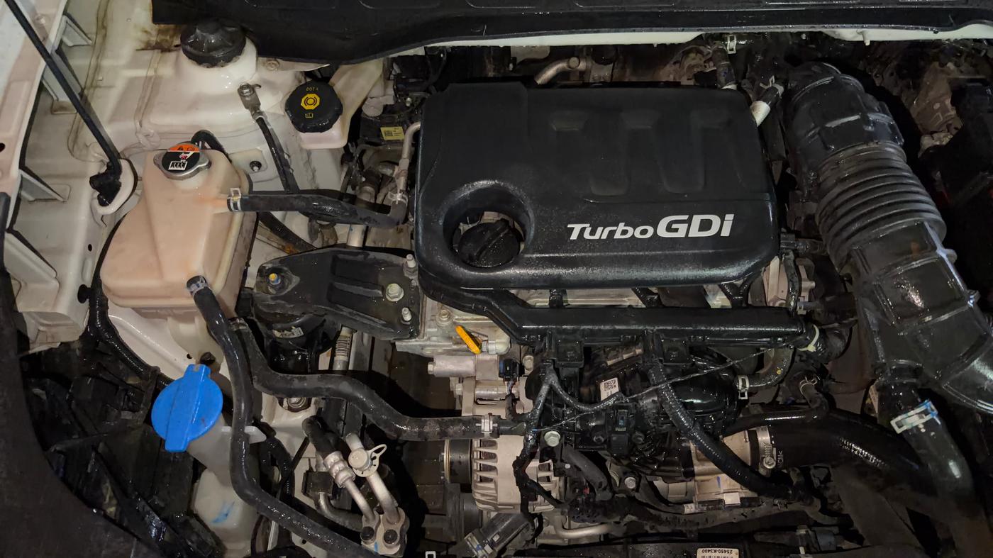2022 Hyundai VENUE S (O) 1.0 TURBO IMT, Petrol, Manual, 50,349 km, Engine View - Right