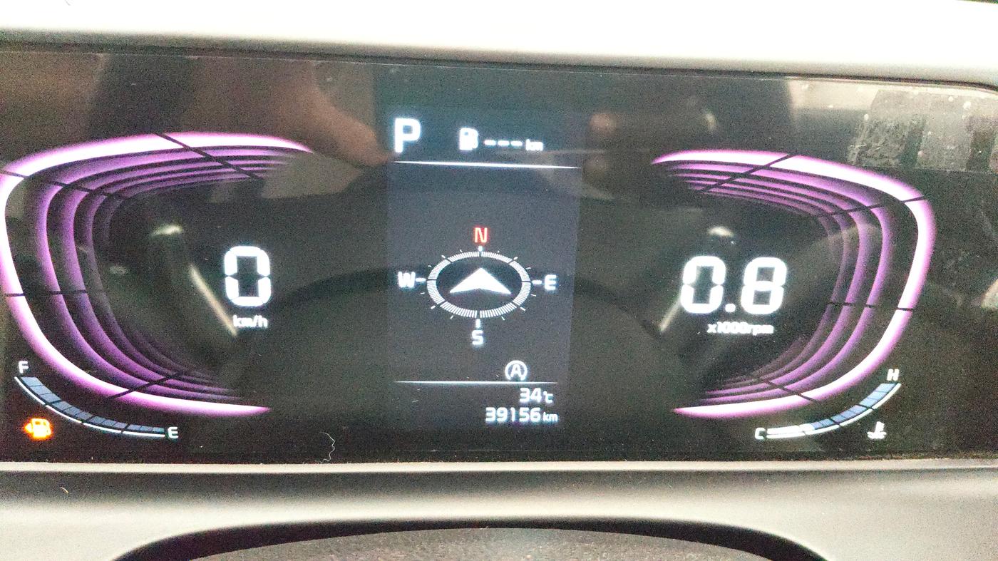 2023 KIA SELTOS HTX IVT, Petrol, Automatic, 39,140 km, Odometer Image
