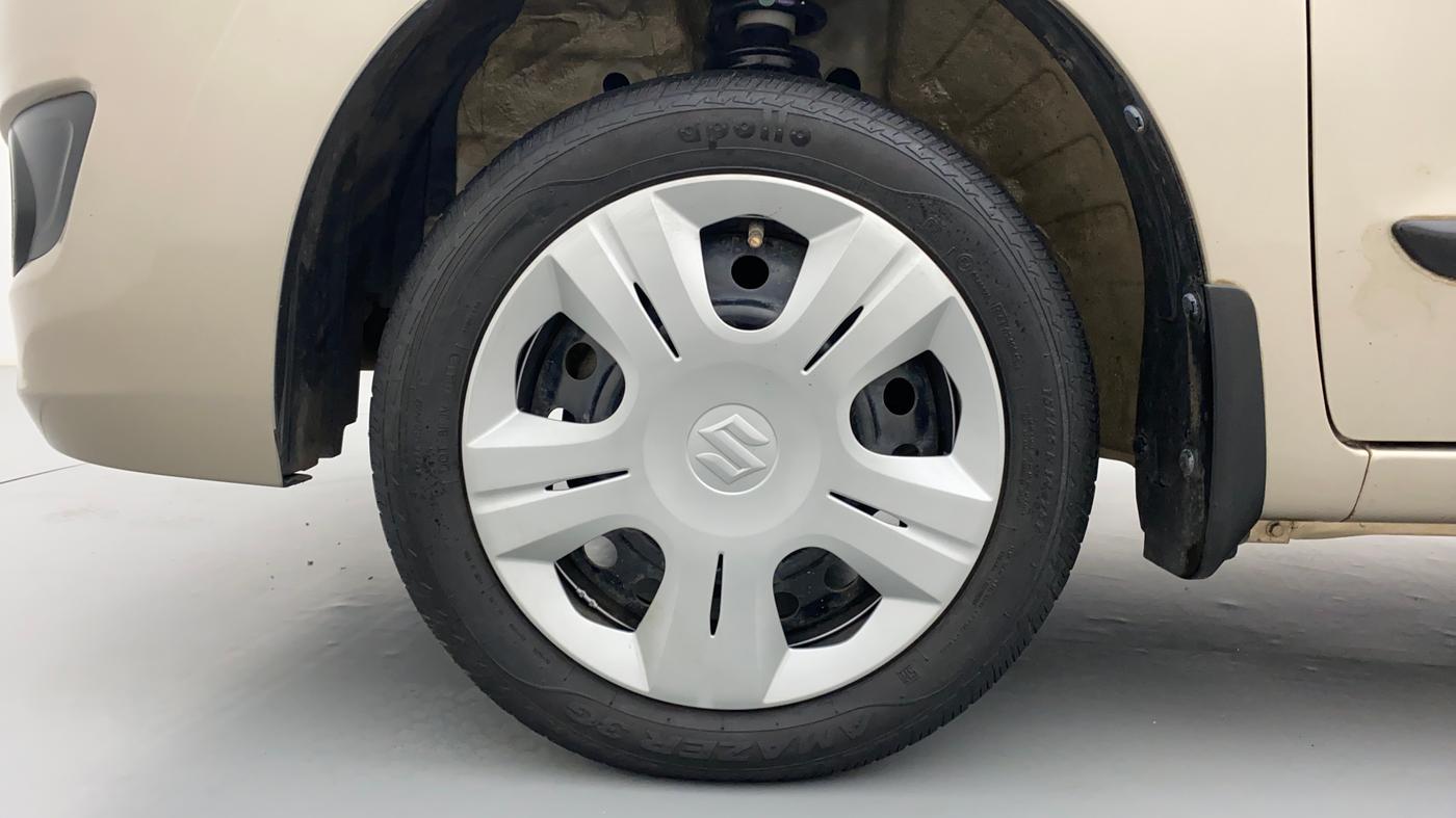 2015 Maruti Wagon R 1.0 VXI, Petrol, Manual, 32,741 km, Left FrontWheel