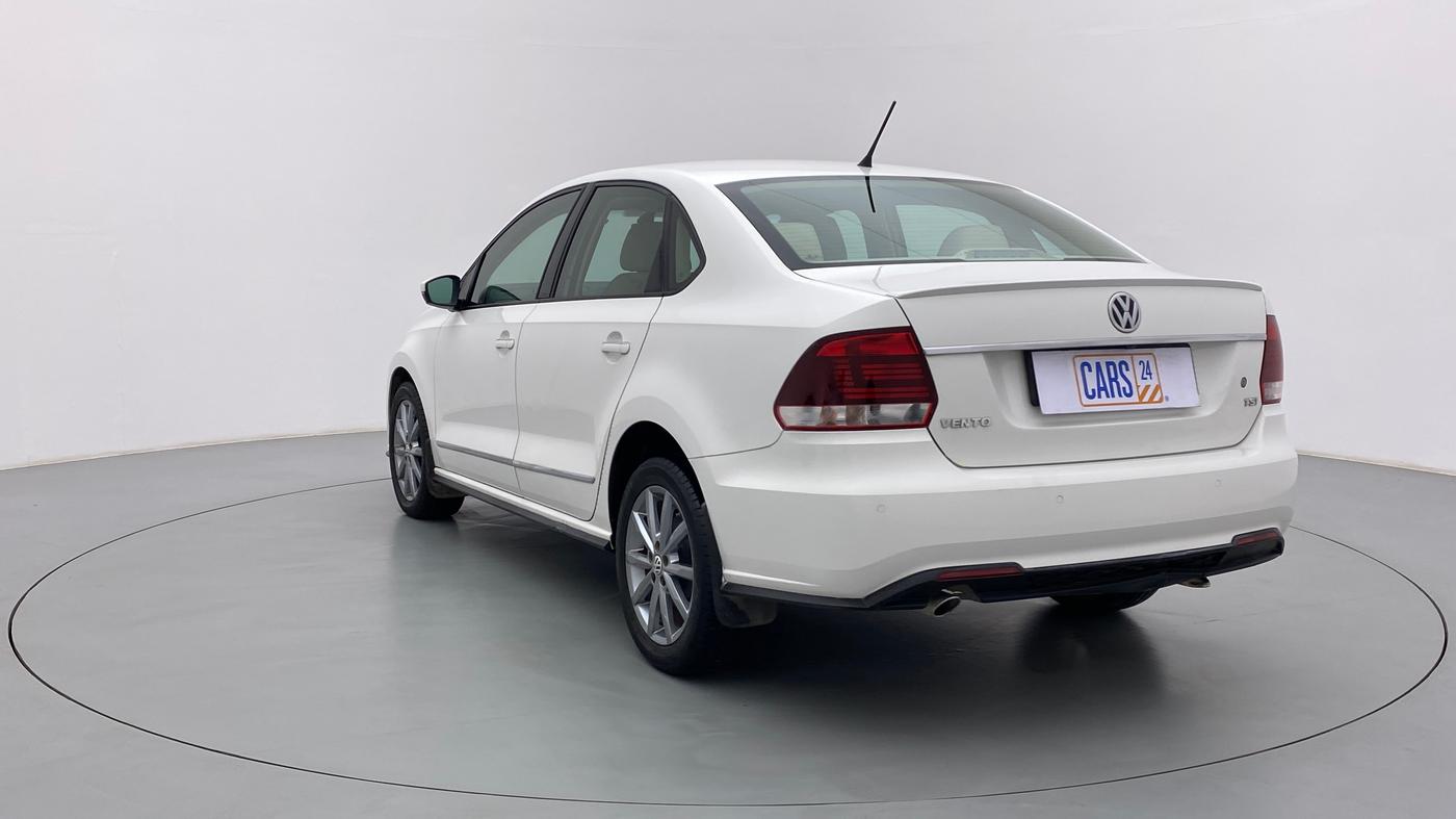 2021 Volkswagen Vento HIGHLINE PLUS 1.0 TSI AT, Petrol, Automatic, 14,335 km, Left Back Diagonal