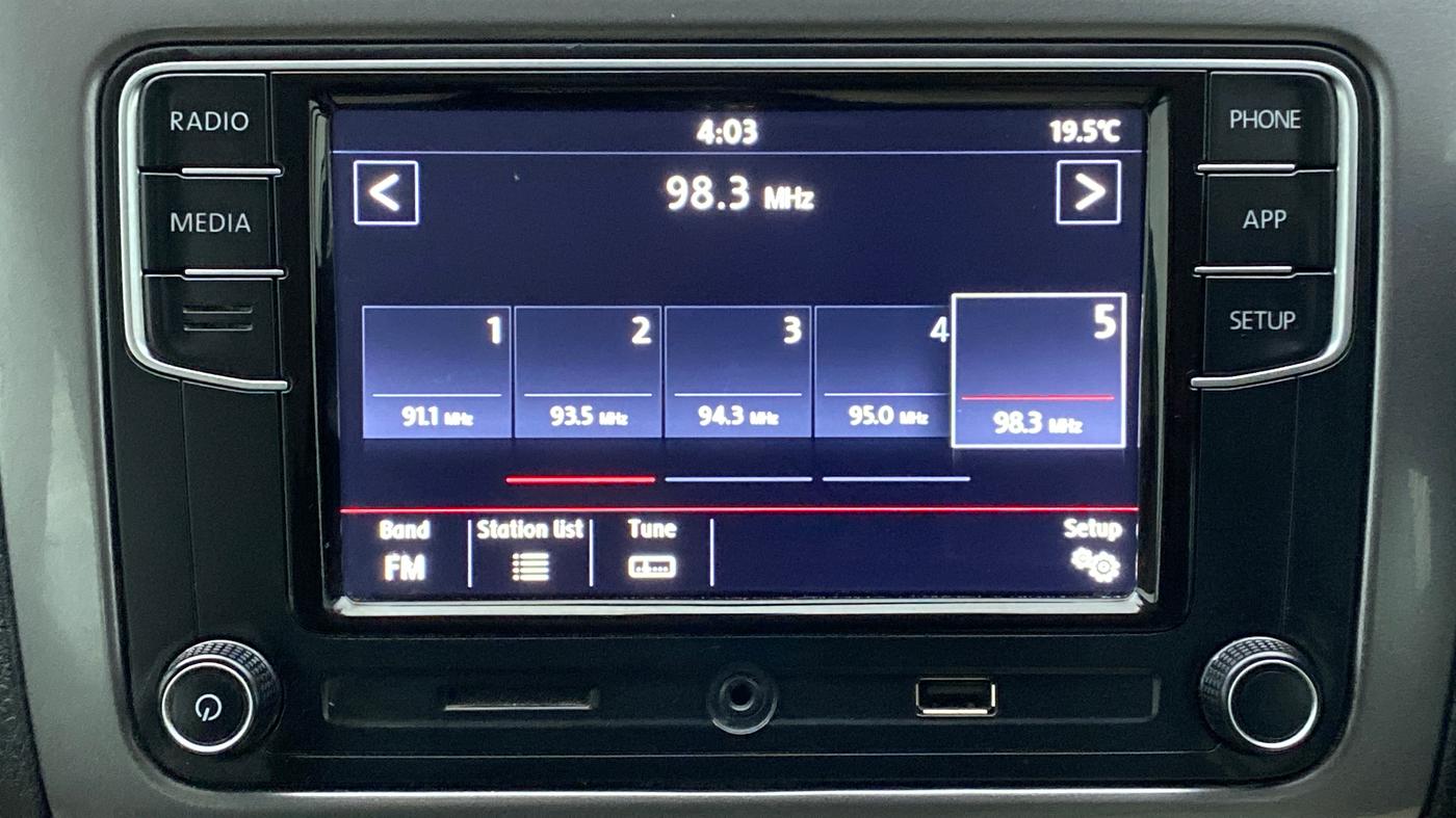 2021 Volkswagen Vento HIGHLINE PLUS 1.0 TSI AT, Petrol, Automatic, 14,335 km, Infotainment System