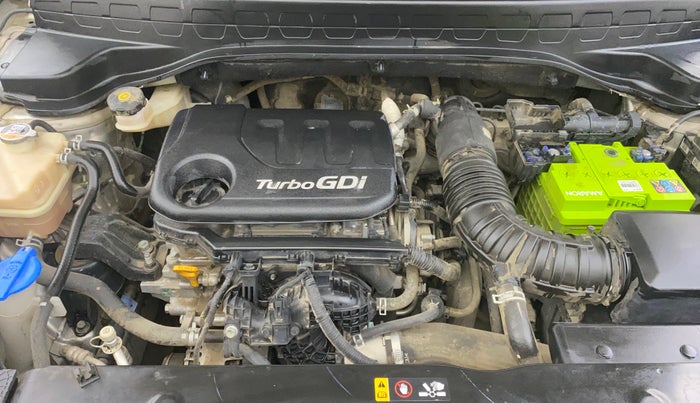 2022 KIA SONET HTK PLUS 1.0 IMT, Petrol, Manual, 75,237 km, Engine View