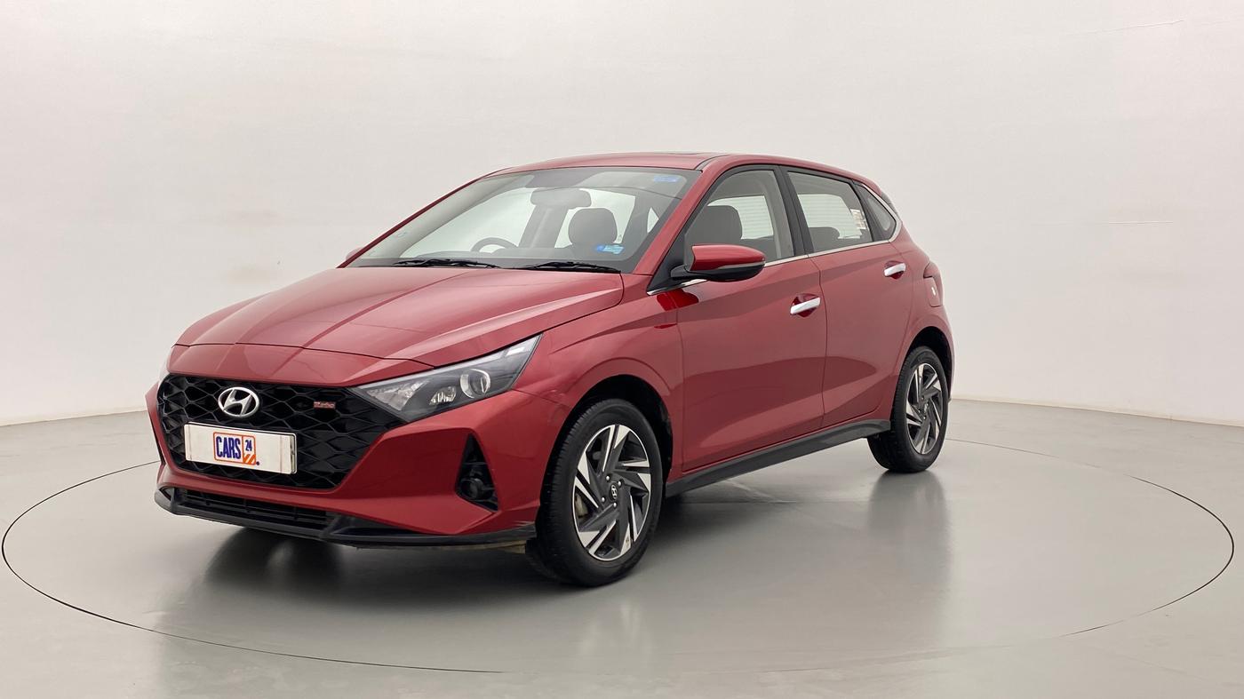 2020 Hyundai NEW I20 ASTA (O) 1.0 TURBO GDI DCT, Petrol, Automatic, 19,119 km, Left Front Diagonal