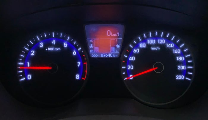 2012 Hyundai i20 ASTA 1.2, Petrol, Manual, 87,824 km, Odometer Image