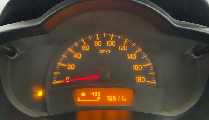 2016 Maruti Celerio VXI, Petrol, Manual, 76,510 km, Odometer Image