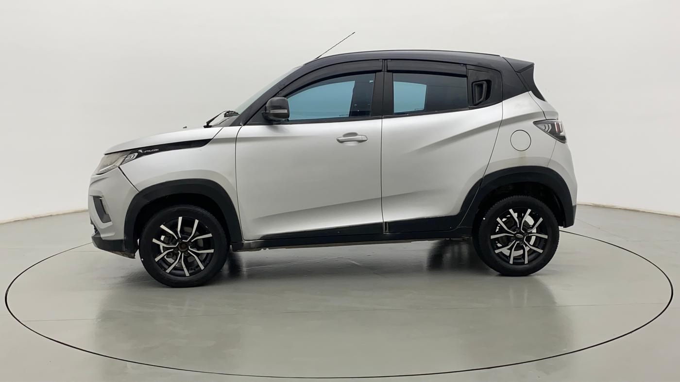2017 Mahindra Kuv100 K8 6 STR DUAL TONE, Petrol, Manual, 95,346 km, Left Side
