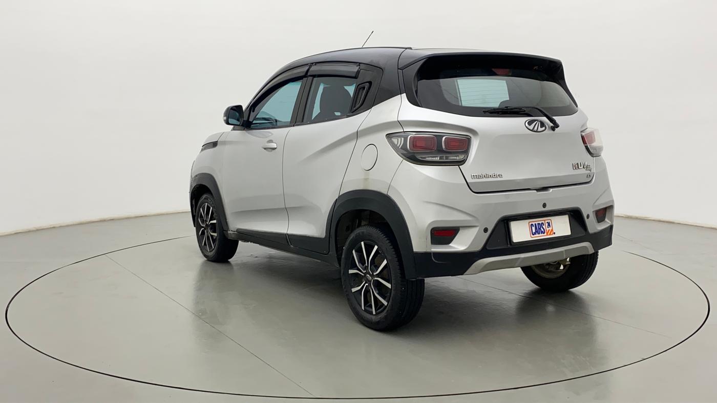 2017 Mahindra Kuv100 K8 6 STR DUAL TONE, Petrol, Manual, 95,346 km, Left Back Diagonal