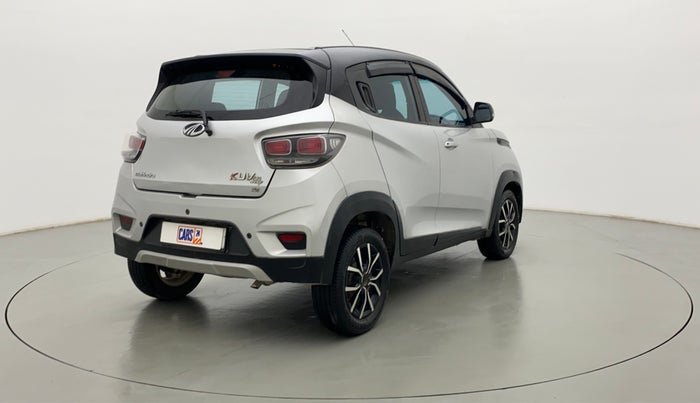 2017 Mahindra Kuv100 K8 6 STR DUAL TONE, Petrol, Manual, 95,346 km, Right Back Diagonal