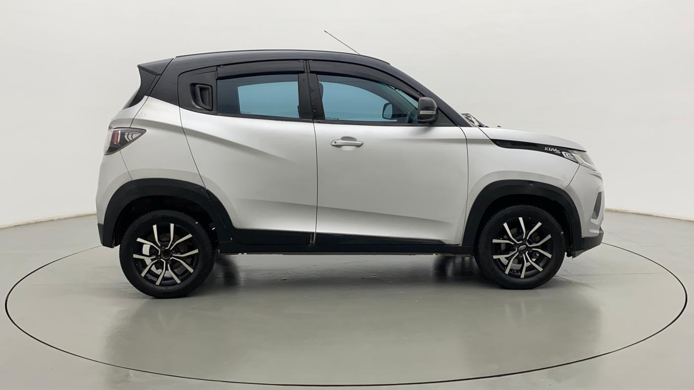 2017 Mahindra Kuv100 K8 6 STR DUAL TONE, Petrol, Manual, 95,346 km, Right Side View